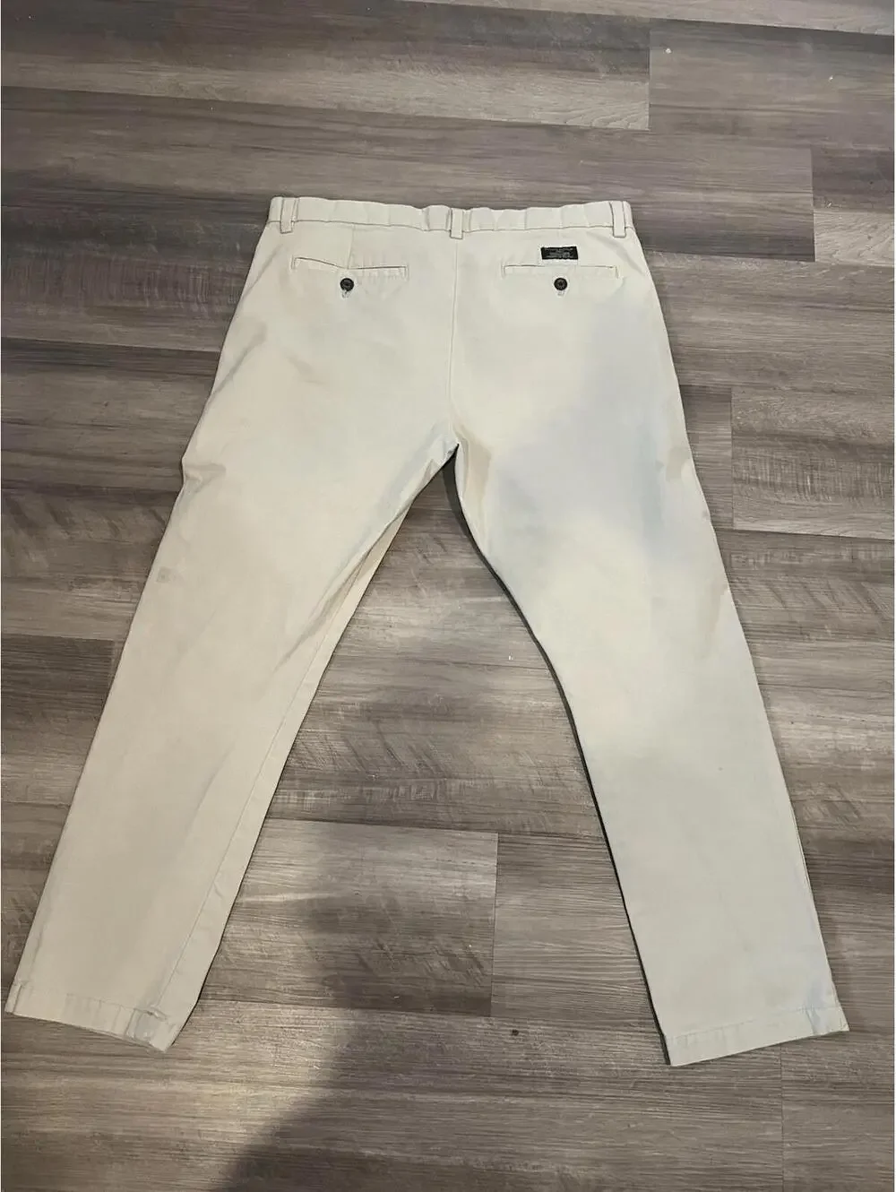 Banana Republic Fulton Skinny Chino‎ Pants Men’s 36x30 Beige Slim Fit